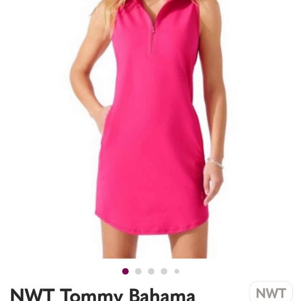 NWT Tommy Bahama Aubrey Zip Front Dress